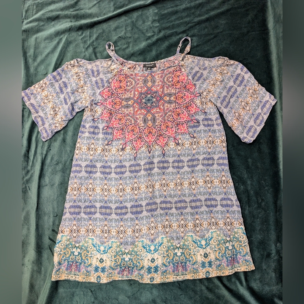 Sundance Tolani Silk Tunic / Mini Dress Size XS